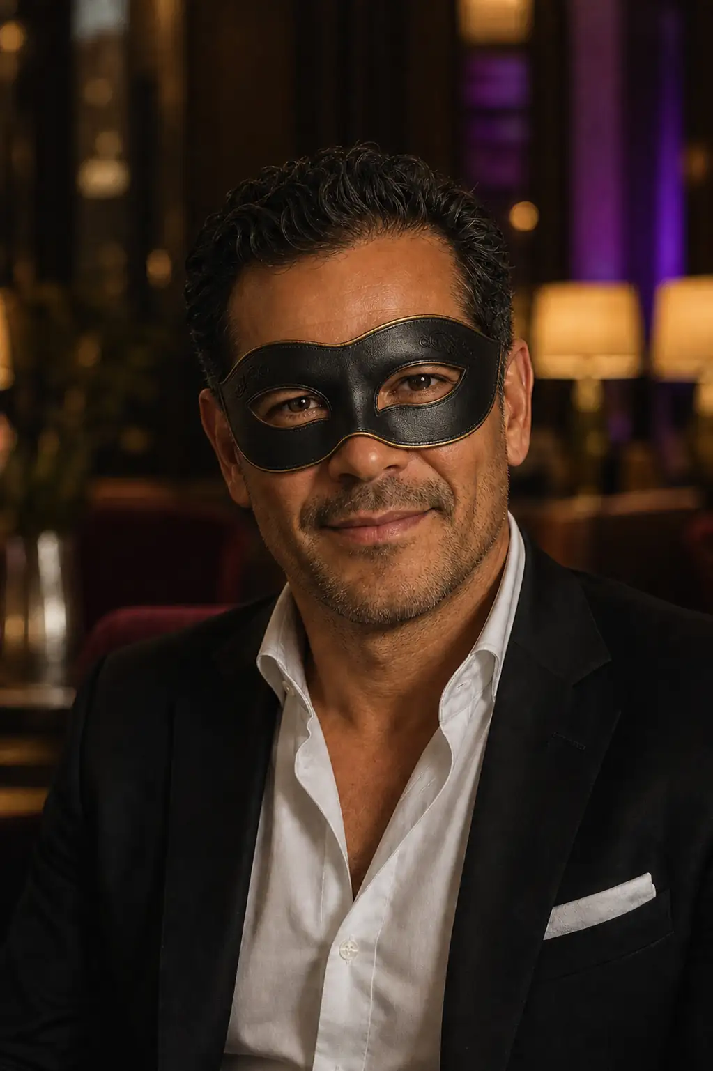 Fictional masked member Alejandro