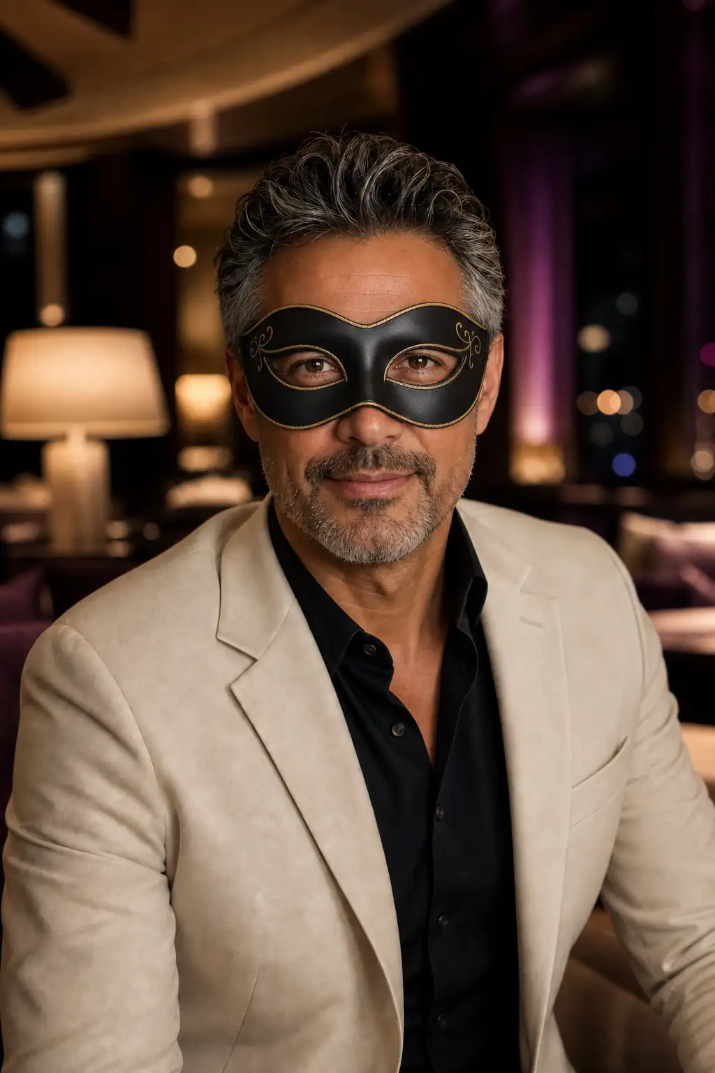 Fictional masked member Mauricio